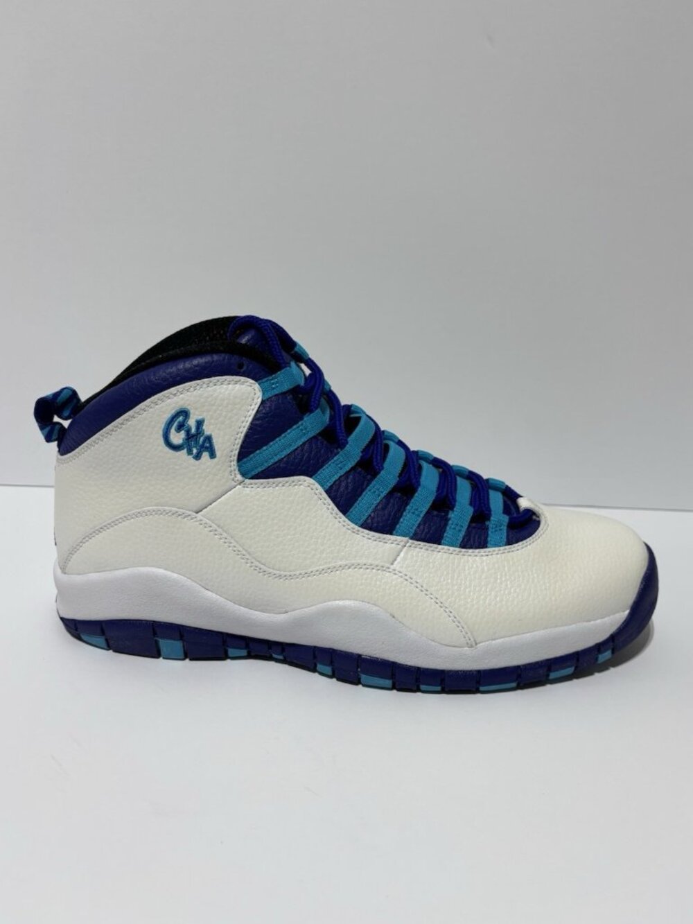 Nike Men’s Air Jordan 10 Retro Charlotte Hornet Shoes, Size 12 M